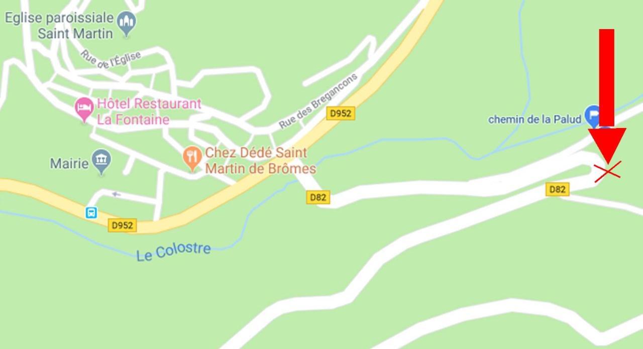 L'Establoun Apartment Saint-Martin-de-Bromes Ngoại thất bức ảnh